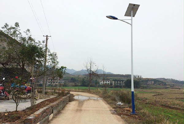 湖南新农村太阳能路灯