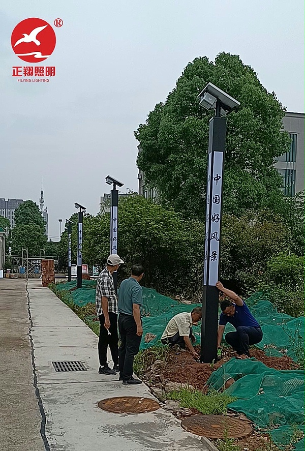 湖南长沙太阳能景观灯