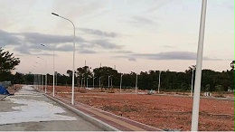 海南三亚工业园区市政路灯安装