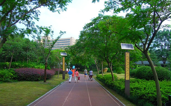 太阳能景观灯 ZX-1006应用图 太阳能景观灯 ZX-1006应用图