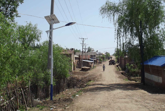 乡村太阳能路灯