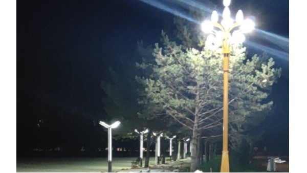 内蒙古师大盛乐小区图书馆LED景观灯工程案例