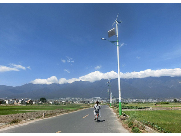 太阳能风光互补路灯