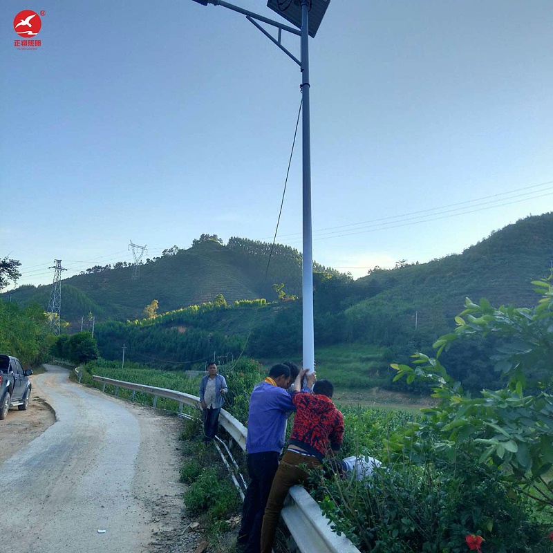 广西玉林农村道路太阳能路灯