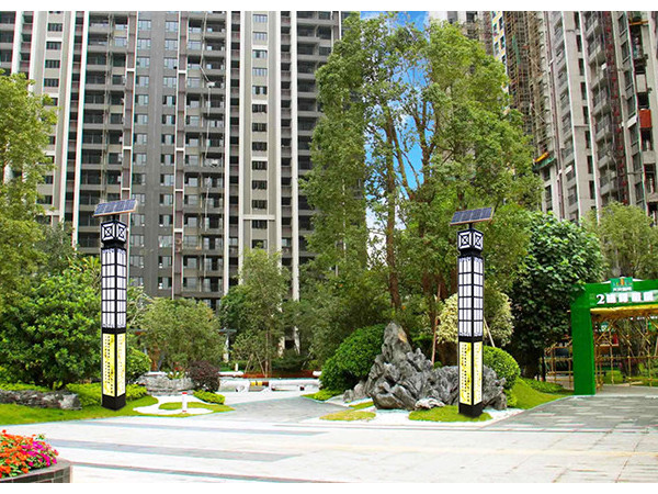 小区太阳能景观灯